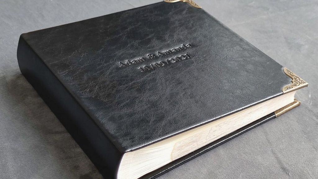 Leatherette Photo Album with Custom Cover