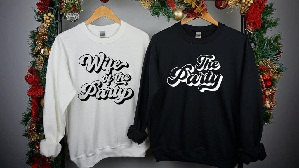 Wife of the Party Cotton Blend Sweatshirt