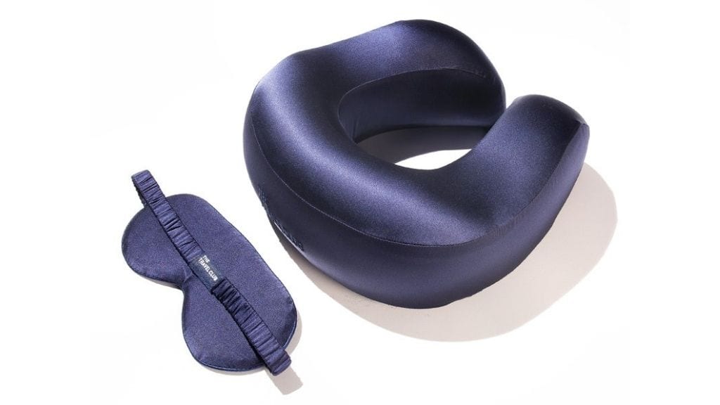 Travel Club Silk Neck Pillow & Sleep Mask