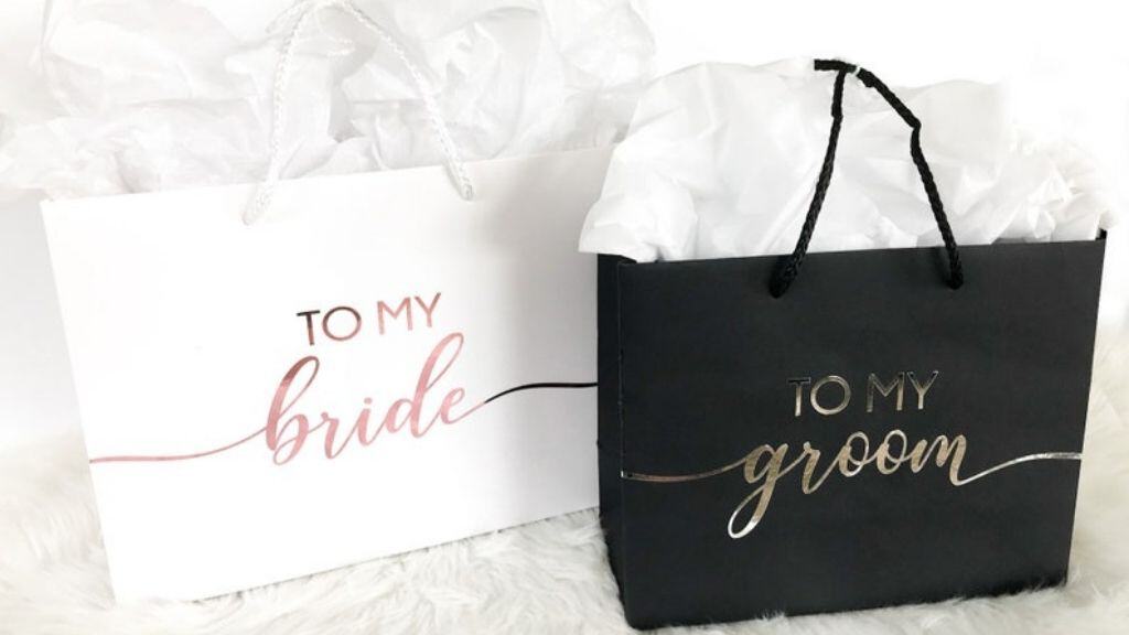 Customizable Wedding Day Gift Bag