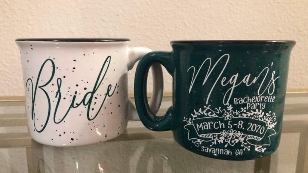 Customized Ceramic Glamping Mug