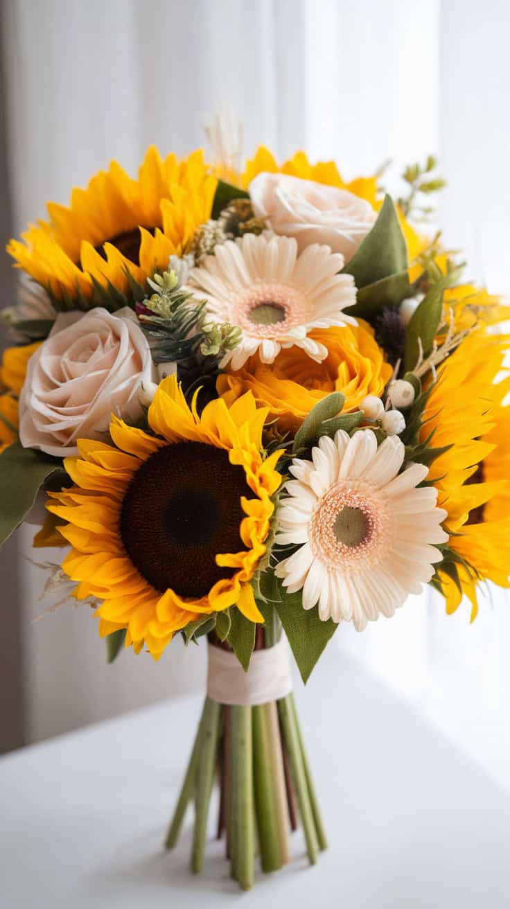 a photorealistic image of a sunflower bo iUzV81f0TIe9f64kPNukXw MX9IBa2R8 M00nqkgfjwg