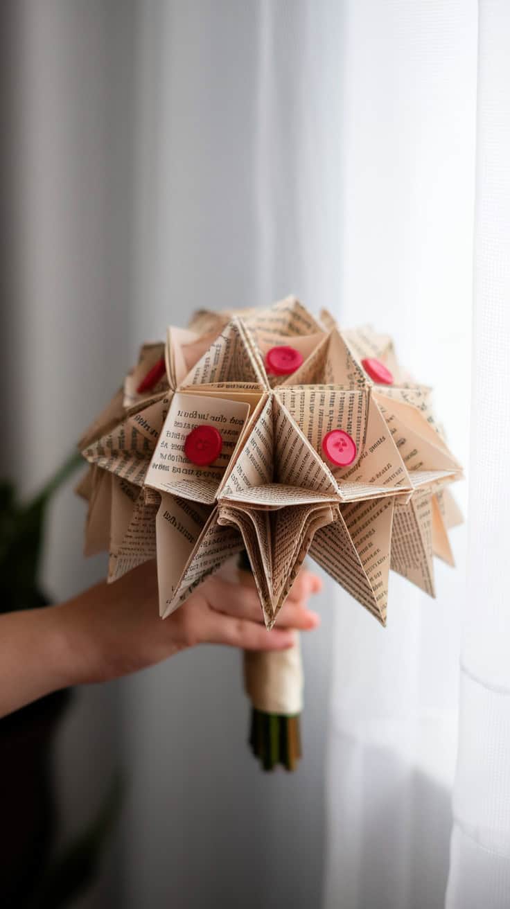 a photorealistic image of an origami