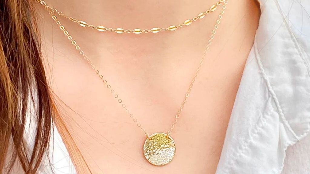 My Tribe Hand-Hammered Disc Necklace