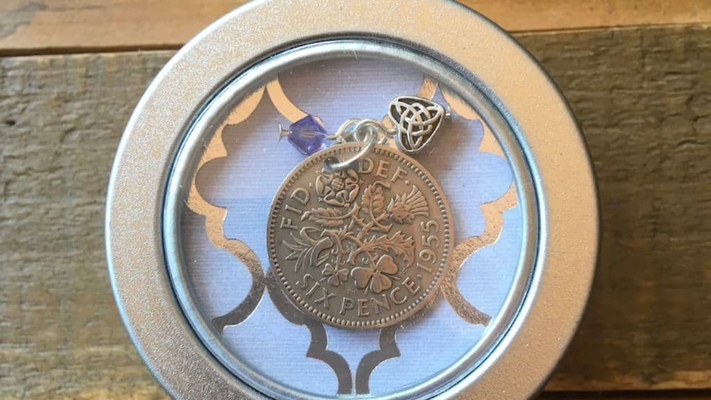 Authentic Wedding Sixpence Bride Gift Coin