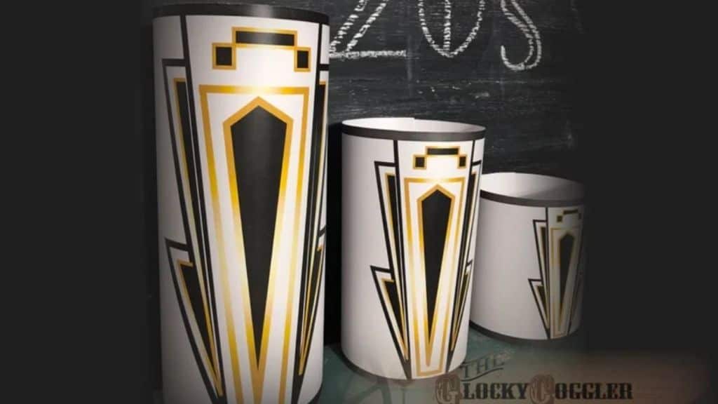 Art Deco Prohibition Era Luminaries Set