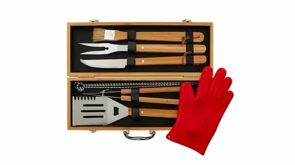 Personalized Laser Engraved BBQ Set