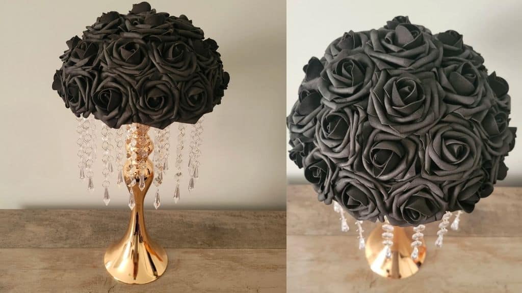 Elegant Wedding Flower Domes