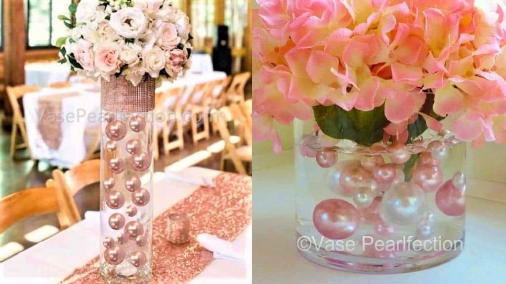 Floating Baby Pink Blush Pearls