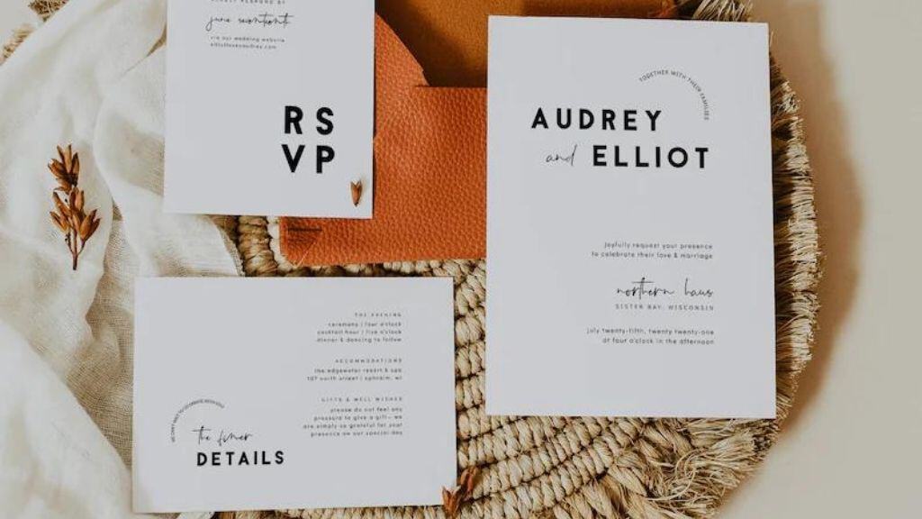 Modern Wedding Invitation Suite