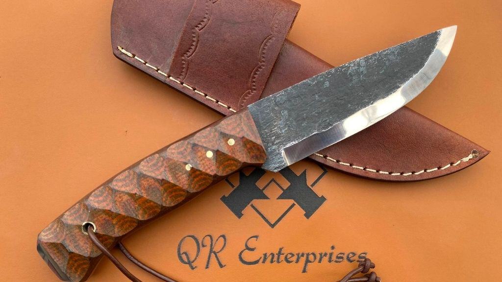 Handmade 1095 Carbon Steel Hunting Knife
