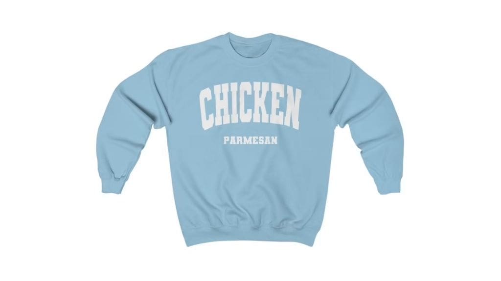 Chicken Parmesan Unisex Crewneck Sweatshirt