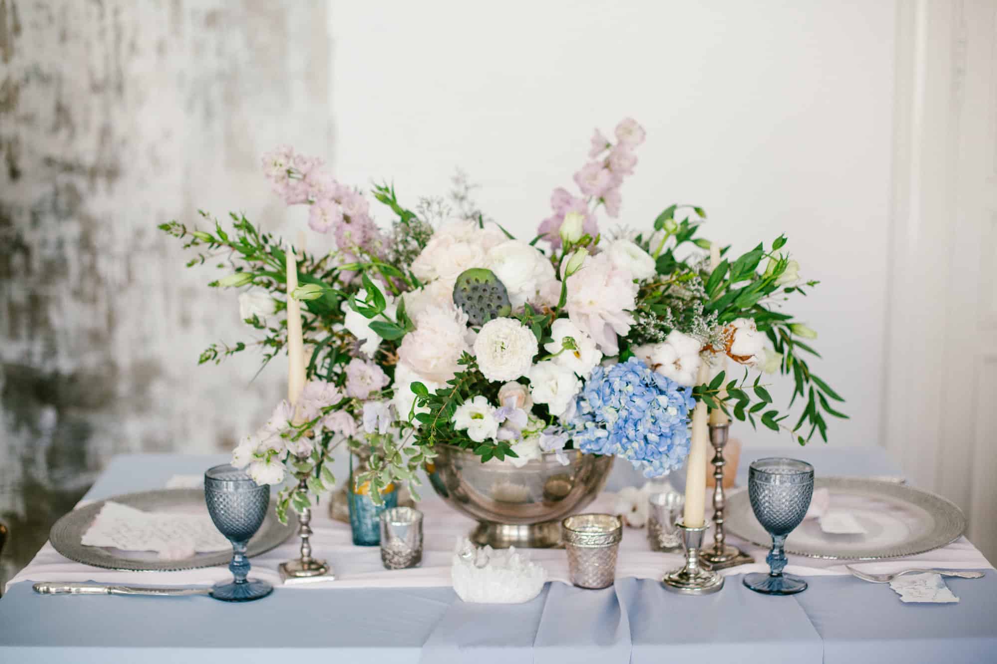 Silk Flower Wedding Centerpieces