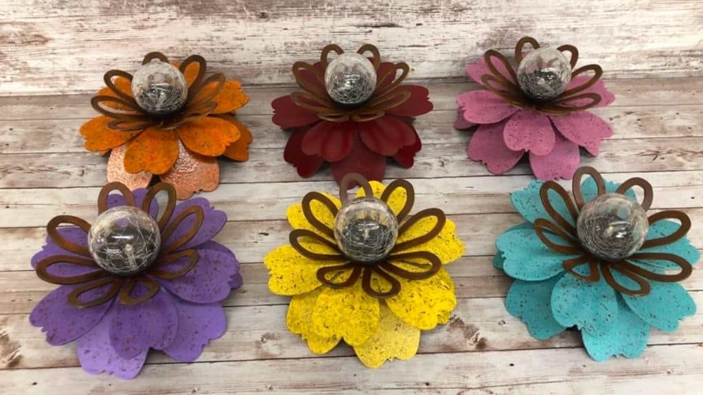 Solar Flower Centerpiece in Multiple Colors