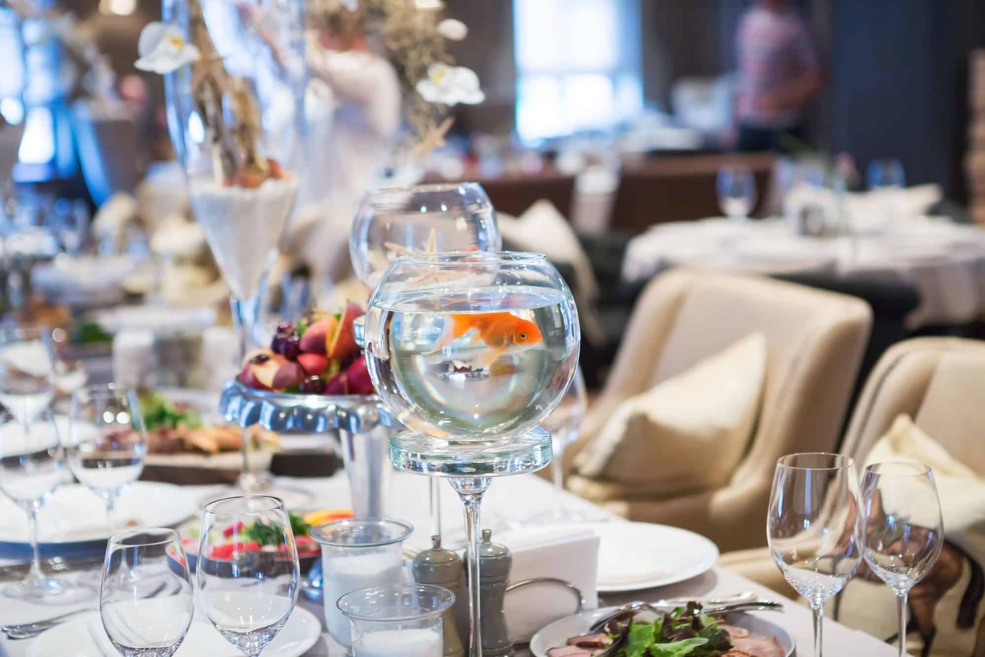 Fish Wedding Centerpieces