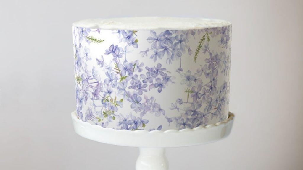 Floral Icing Sheet Strips