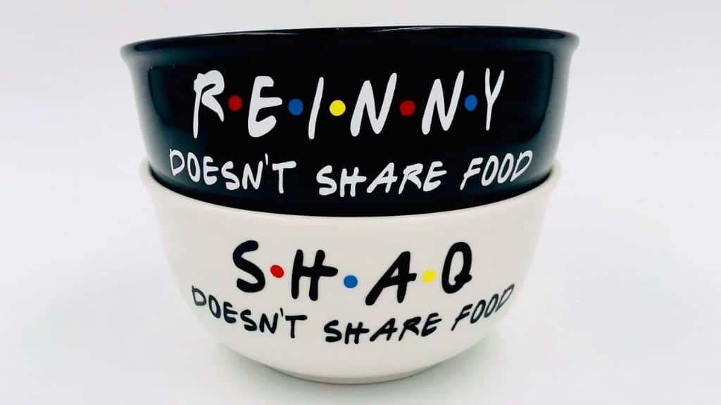 Personalized Joey Doesn't Share Food Bowl