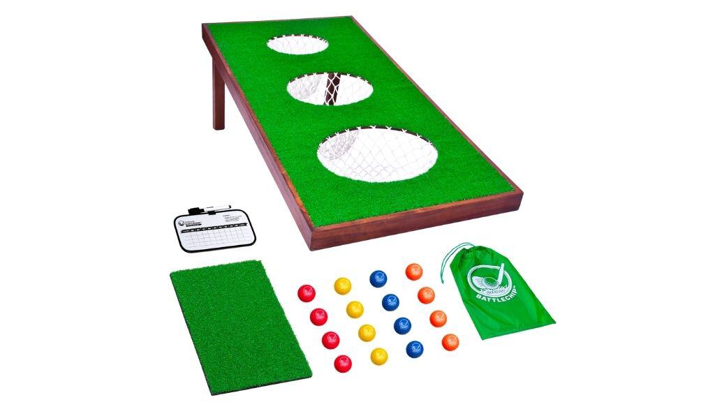 Golf Cornhole Lawn Game Hybrid
