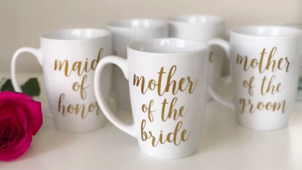 Mother of the Groom Outdoor Vinyl Mug
