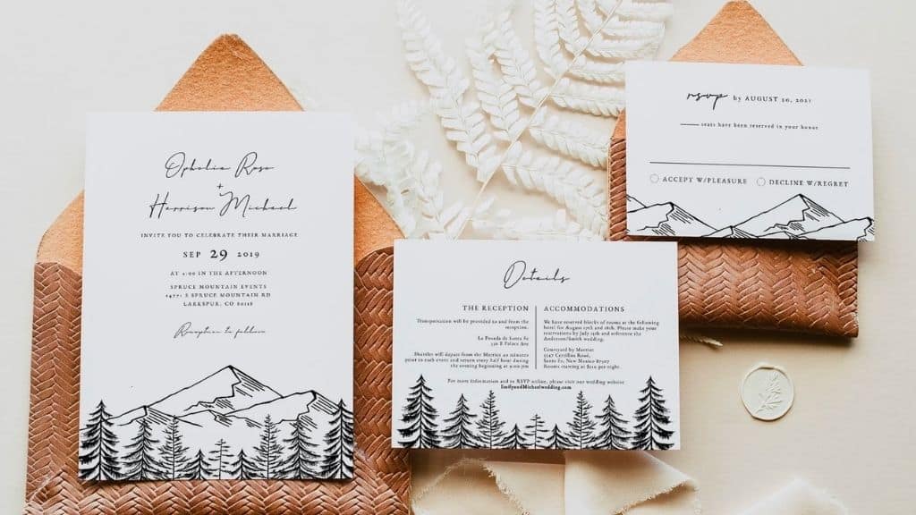 ANTORA Mountain Pine Tree Wedding Suite