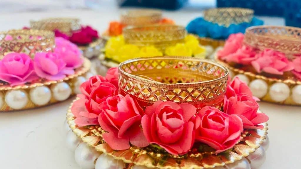 Fall Floral Tealight Holder