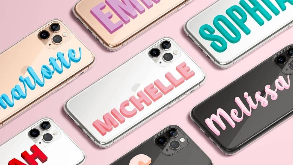 Personalized Clear Custom Phone Case