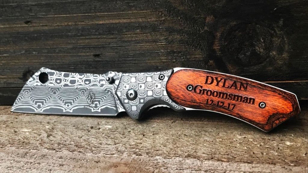 Personalized Engraved Knife