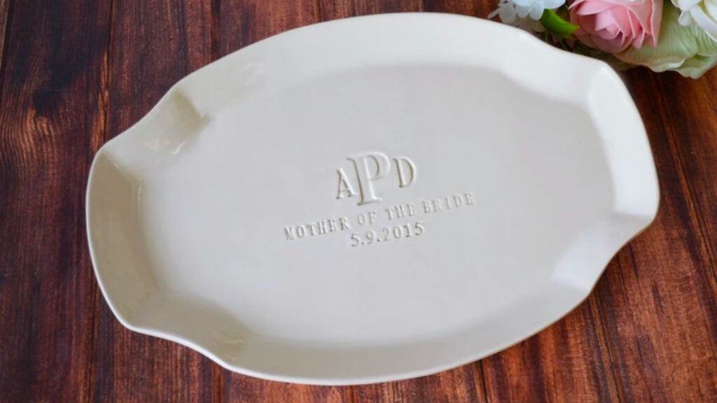 Personalized Wedding Platter Gift