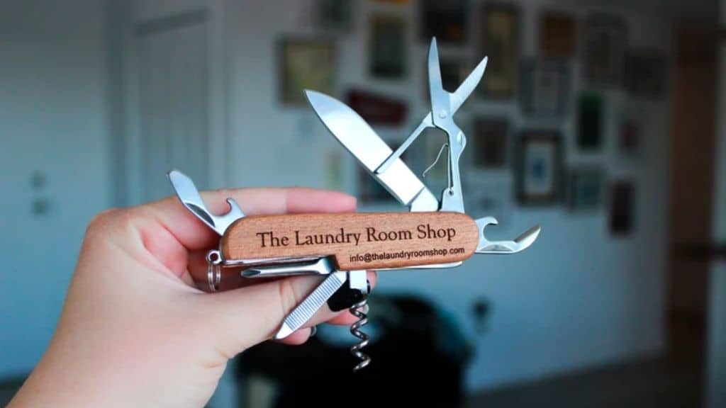 Personalized 3.5" Wooden Pocket Knife