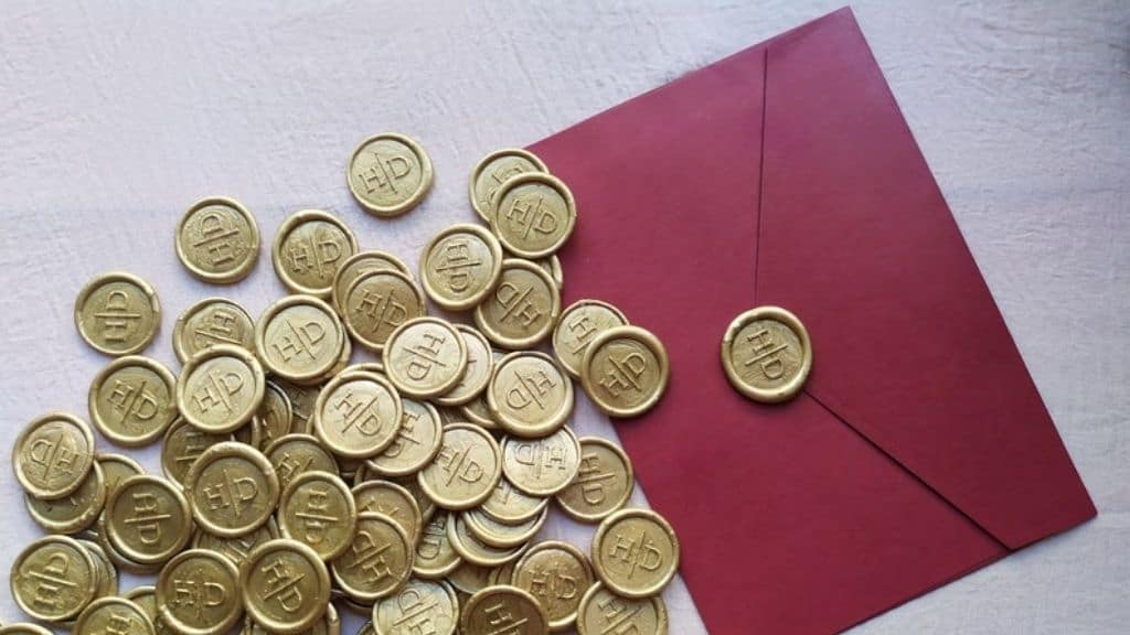 Monogram Wax Seal for Wedding Invitations