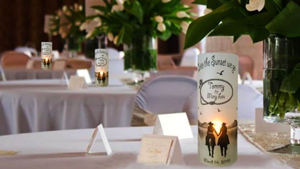 Personalized Western Cowboy Wedding Decor