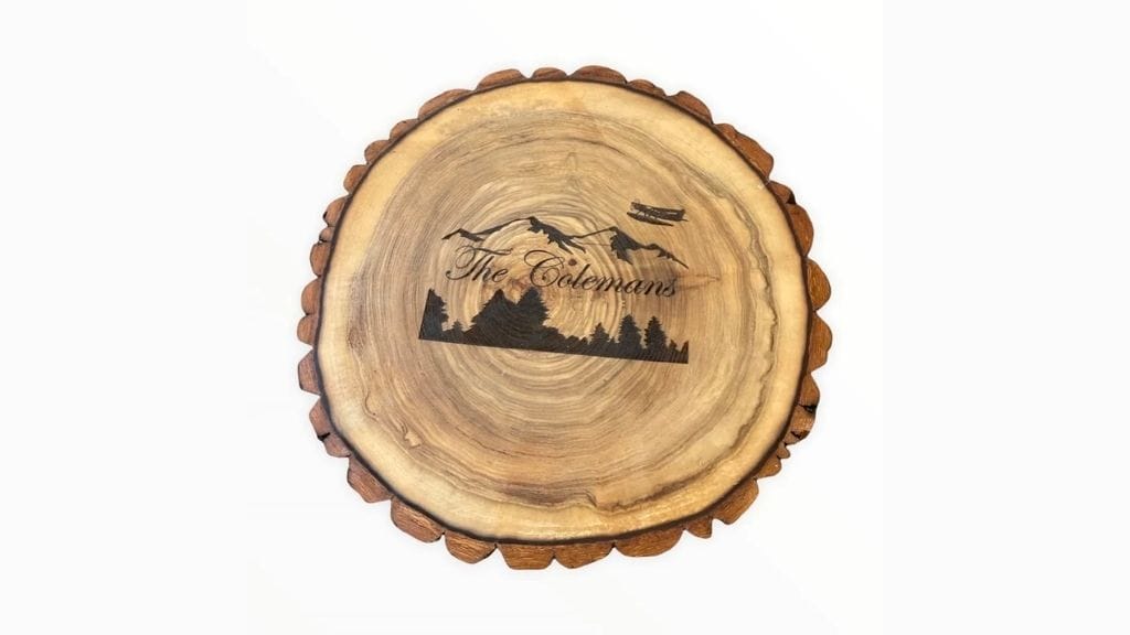 Thick Rustic Wedding Wood Slice
