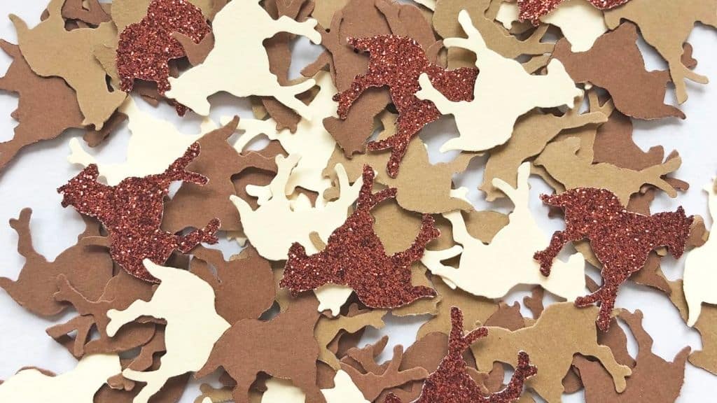 Horse Confetti - Double Sided Cardstock