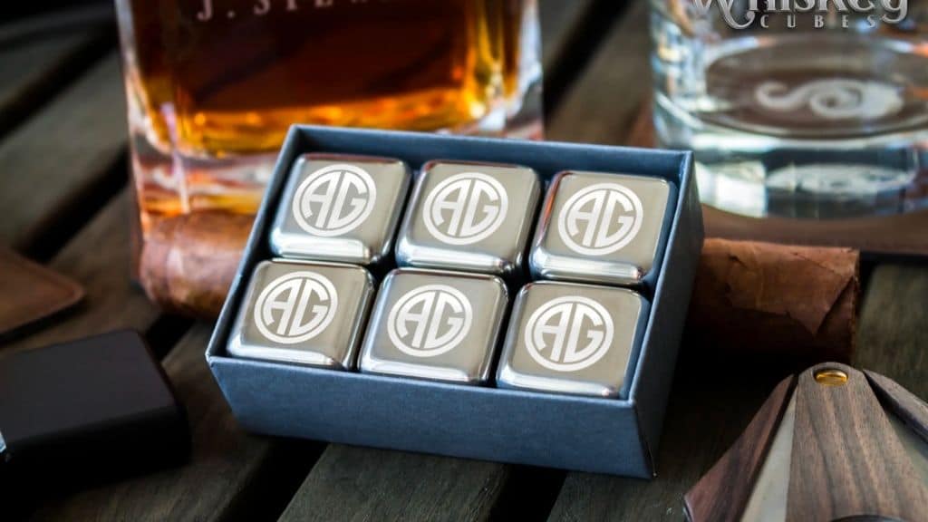 Engraved Personalized Whiskey Stones