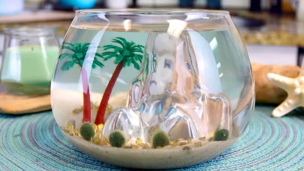 Mountain Bowl Decorative Vase