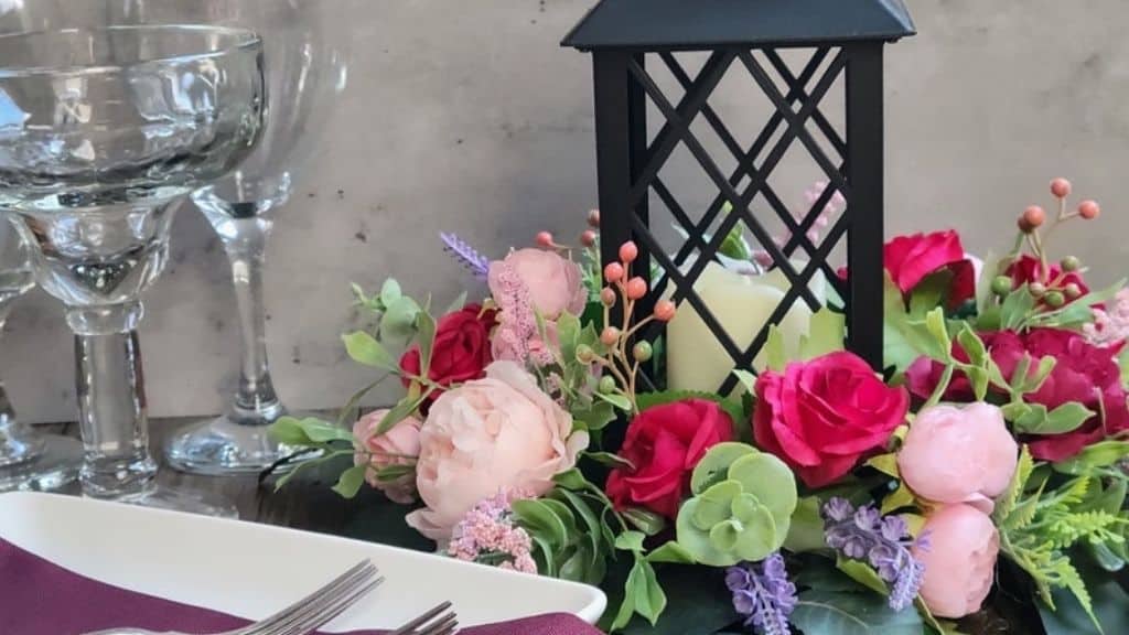 Lantern Centerpiece for Wedding Tables