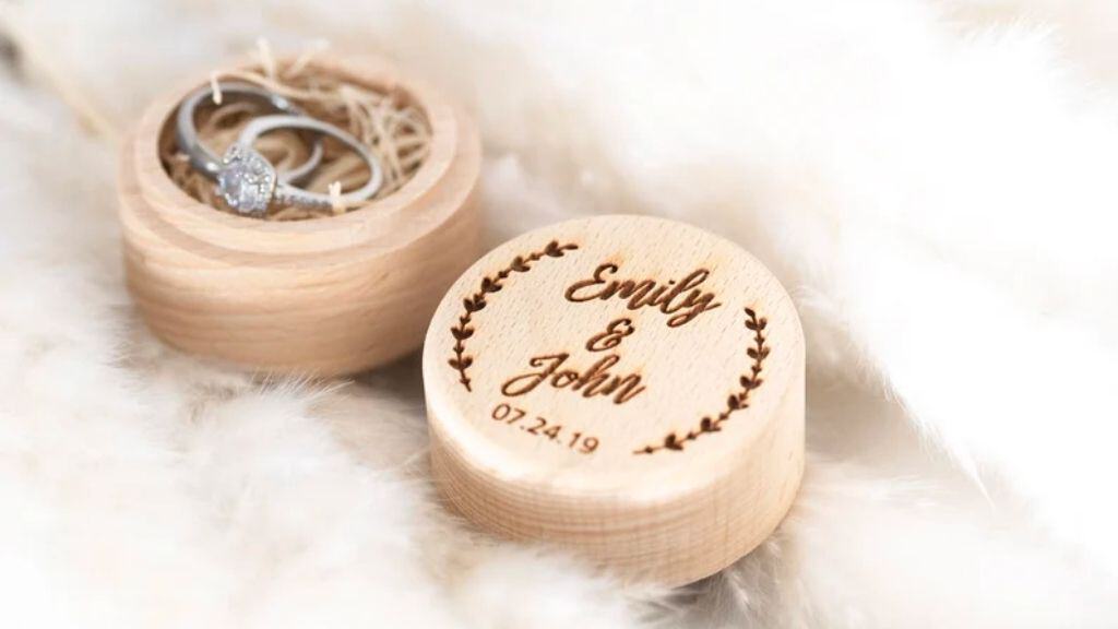 Personalized Ring Box