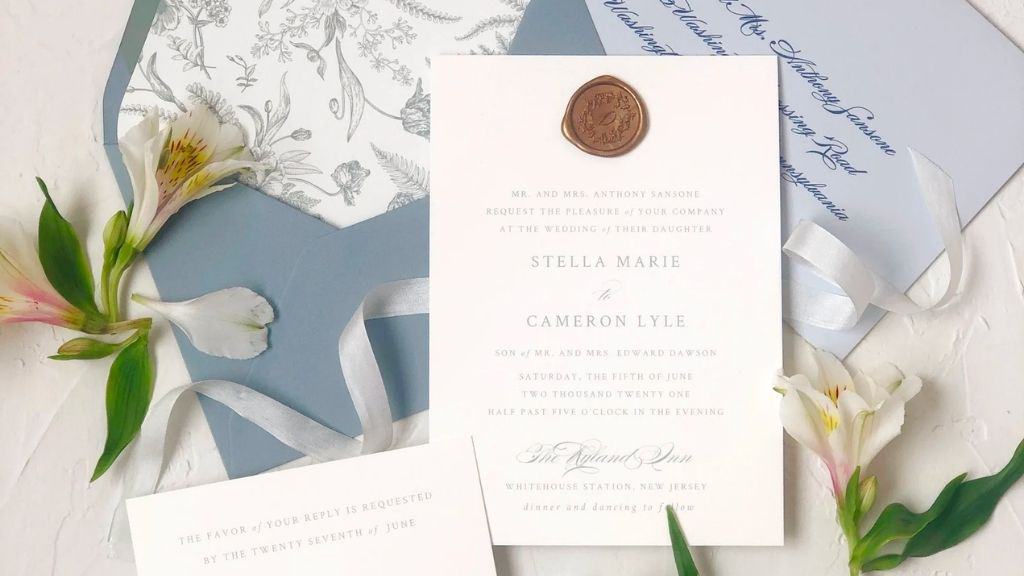 Stella Modern Wedding Invitation Suite