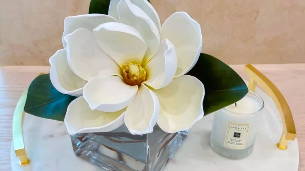 Premium Real Touch Magnolia Arrangement