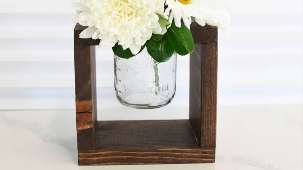 Wood Mason Holder Box for Centerpieces