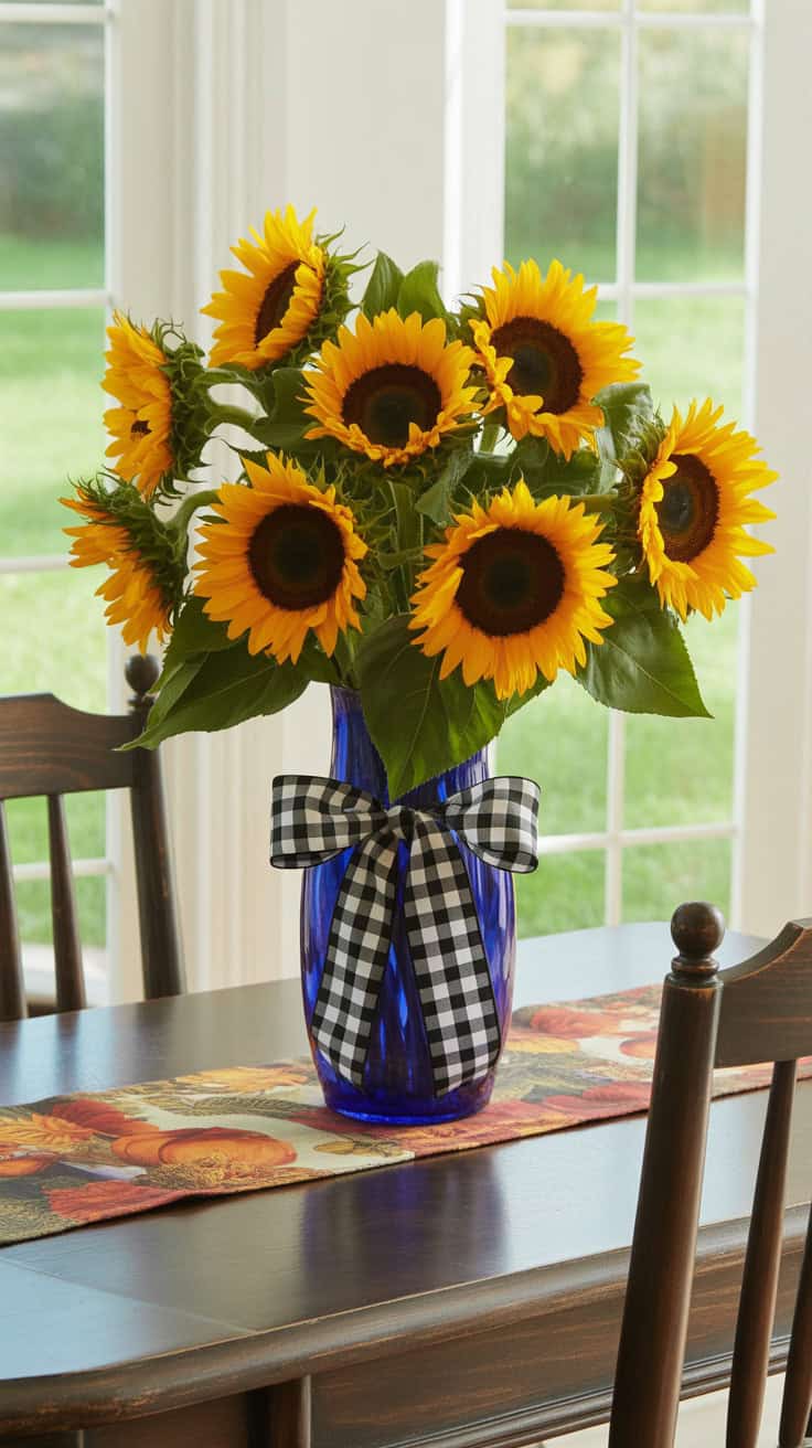 a photograph of a vibrant sunflower arra b947ID6sS1yw9yZ63vaccA Ffsj5IlrTbiRCPpRMPla5g