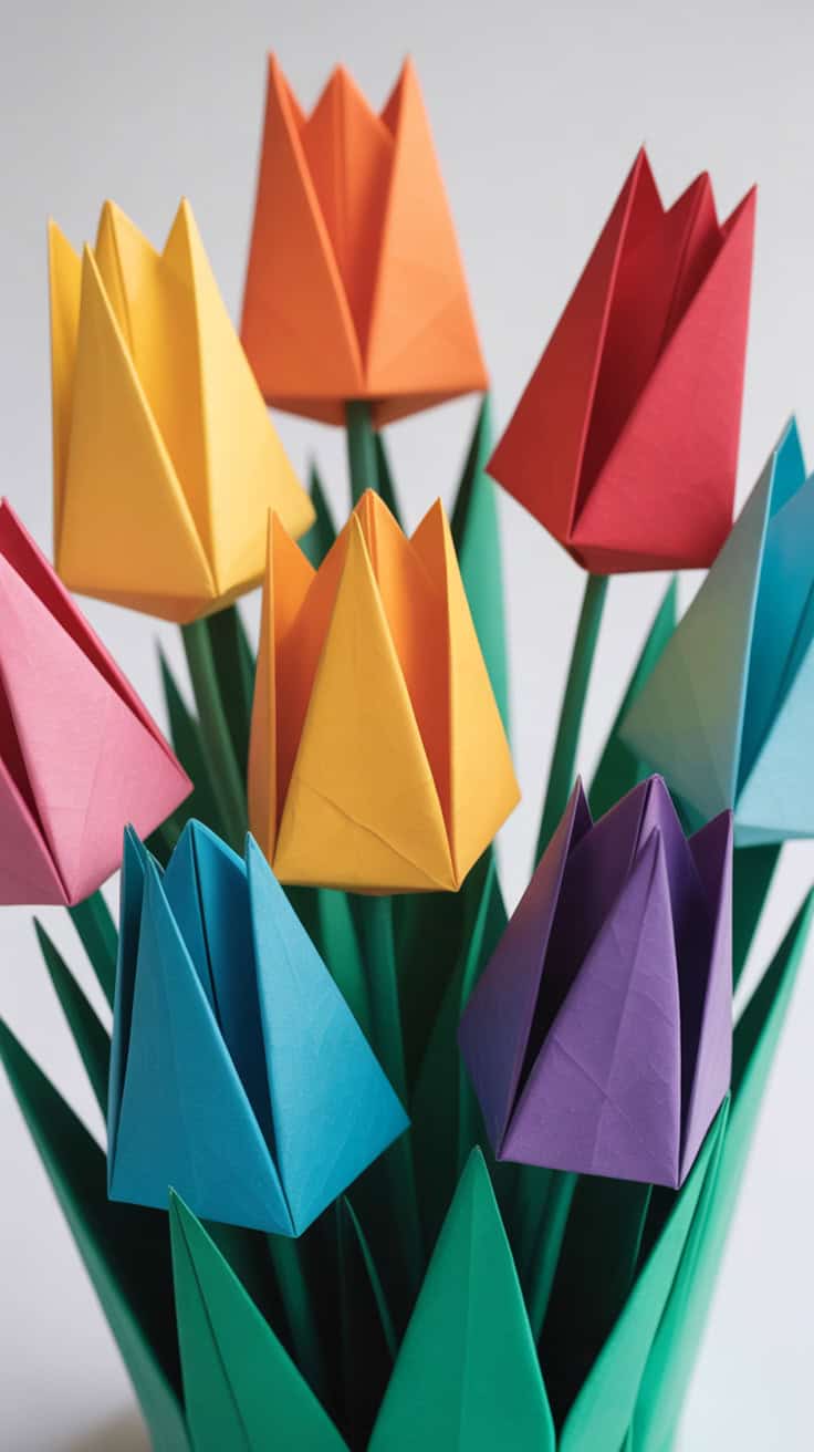 a photograph of an elegant origami flowe N17Bdc T6m8Zf3IfPSK8A uUDHWcnQR5em2JY4ebNZIg