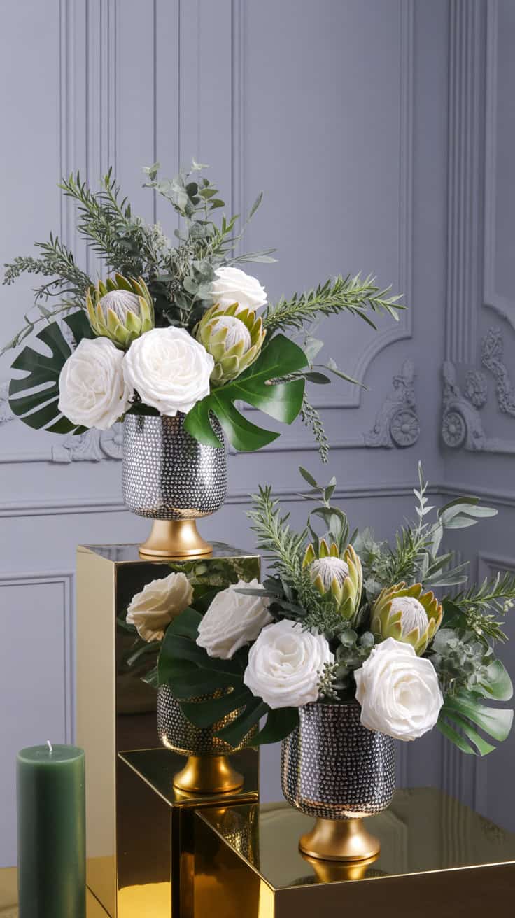 a photograph of two identical luxury flo 8yy45DTRge5Jd7c0dou5Q pe003BPVR miRV7npK2jjQ