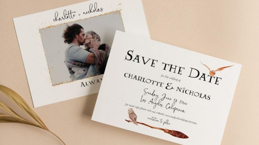Always Wizard Save-the-Date Template