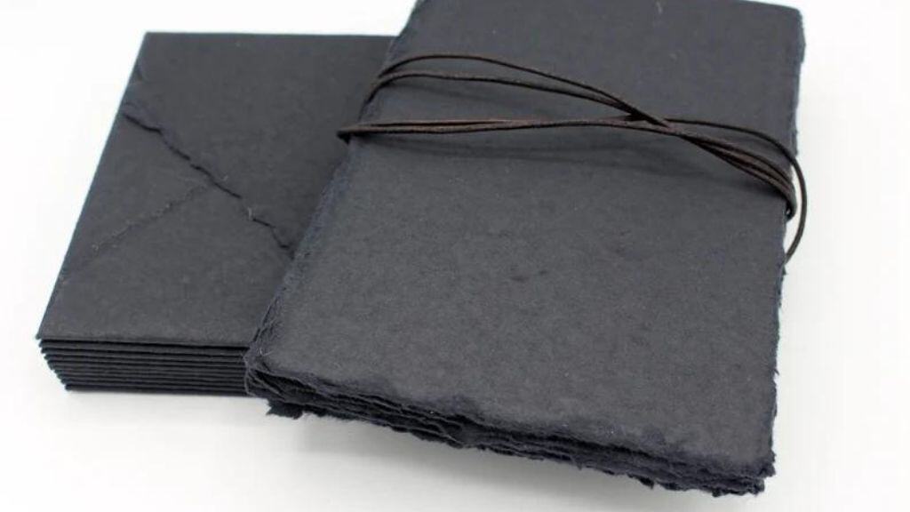Black Acid-Free 100% Rag Wedding Paper