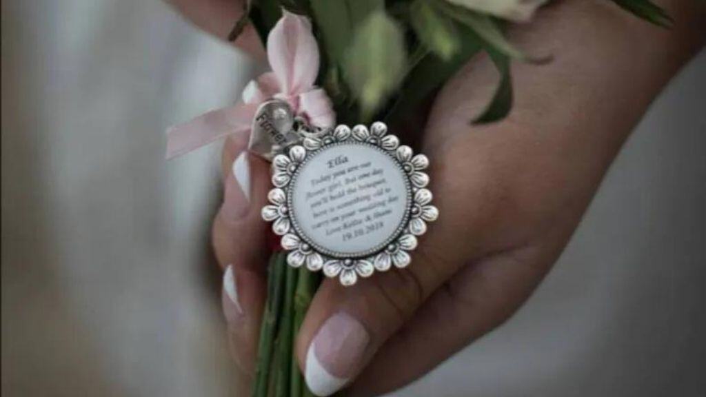 Bridal Bouquet Keepsake Charm