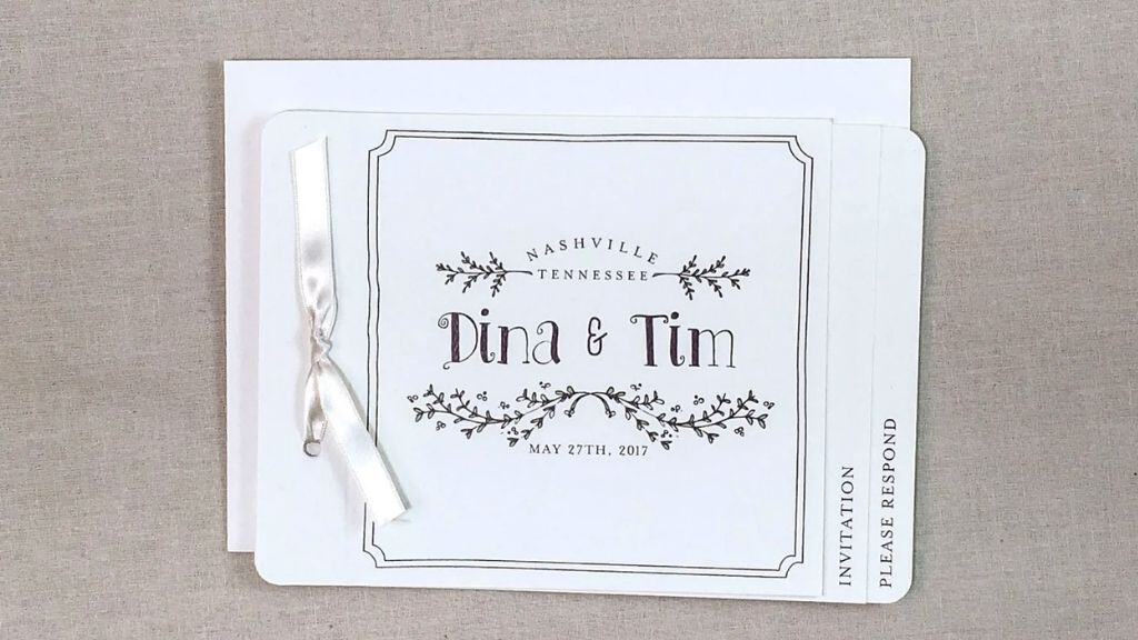 Happy Herbs and Whimsy Wedding Booklet