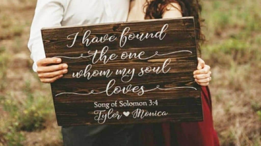 Personalized Wedding Ceremony Sign