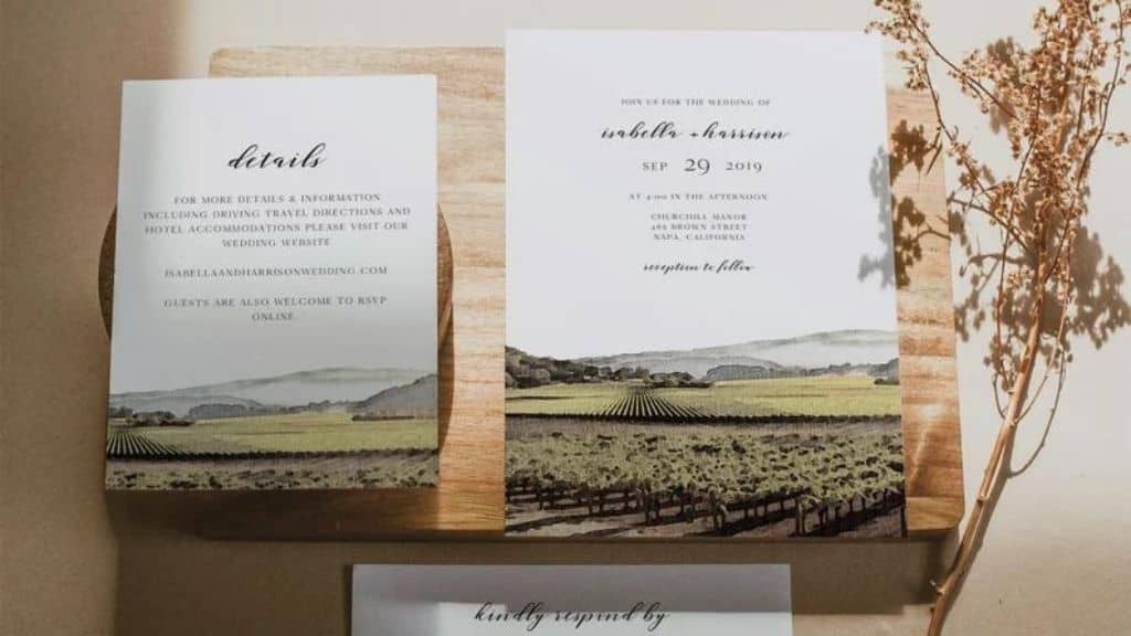Wedding Invitation Template Suite