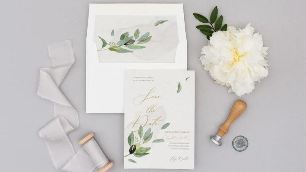 Vineyard Wedding Invitation